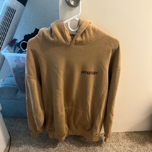 Departure oversized hoodie new size small